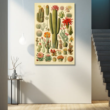 Gouache Cactus Painting